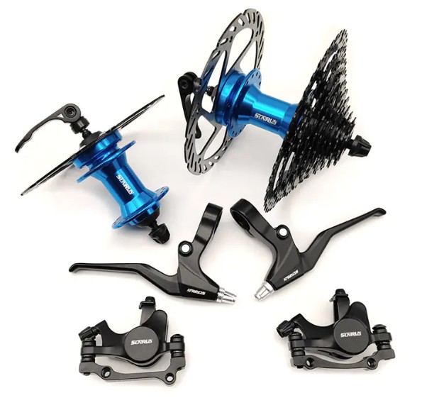 Welke gemakken kan de Shifter Transmission Group Set Series bieden bij de montage van fietsen?